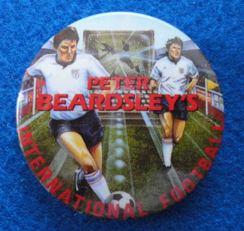 Peter Beardsley's International Football Badge