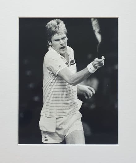 Peter Fleming Large Press Photo "Forehand" (1984)