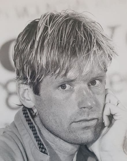 Peter Fleming Press Photo (Volvo Int, 1986)