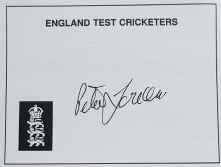 Peter Loader Autograph