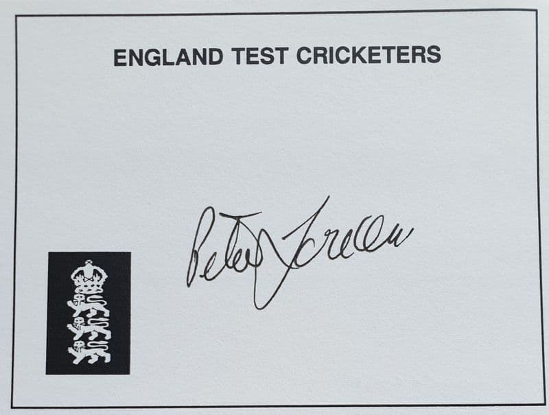 Peter Loader Autograph