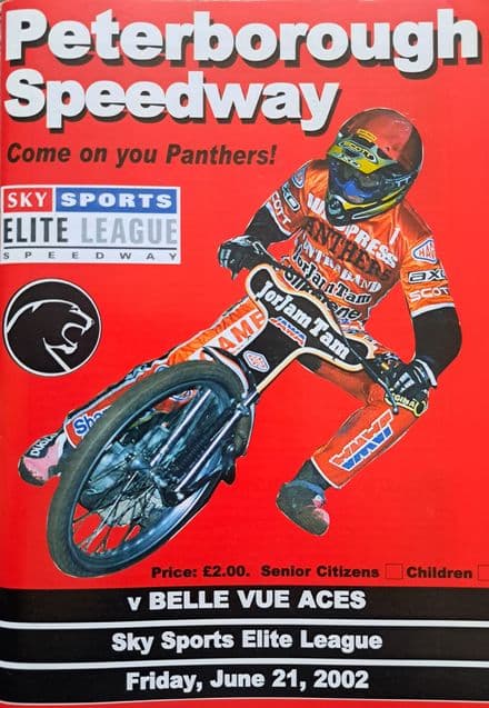 Peterborough v Belle Vue (2002, Jun 21st)