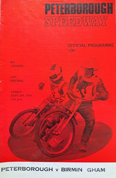 Peterborough v Birmingham (1974, Sep 6th)