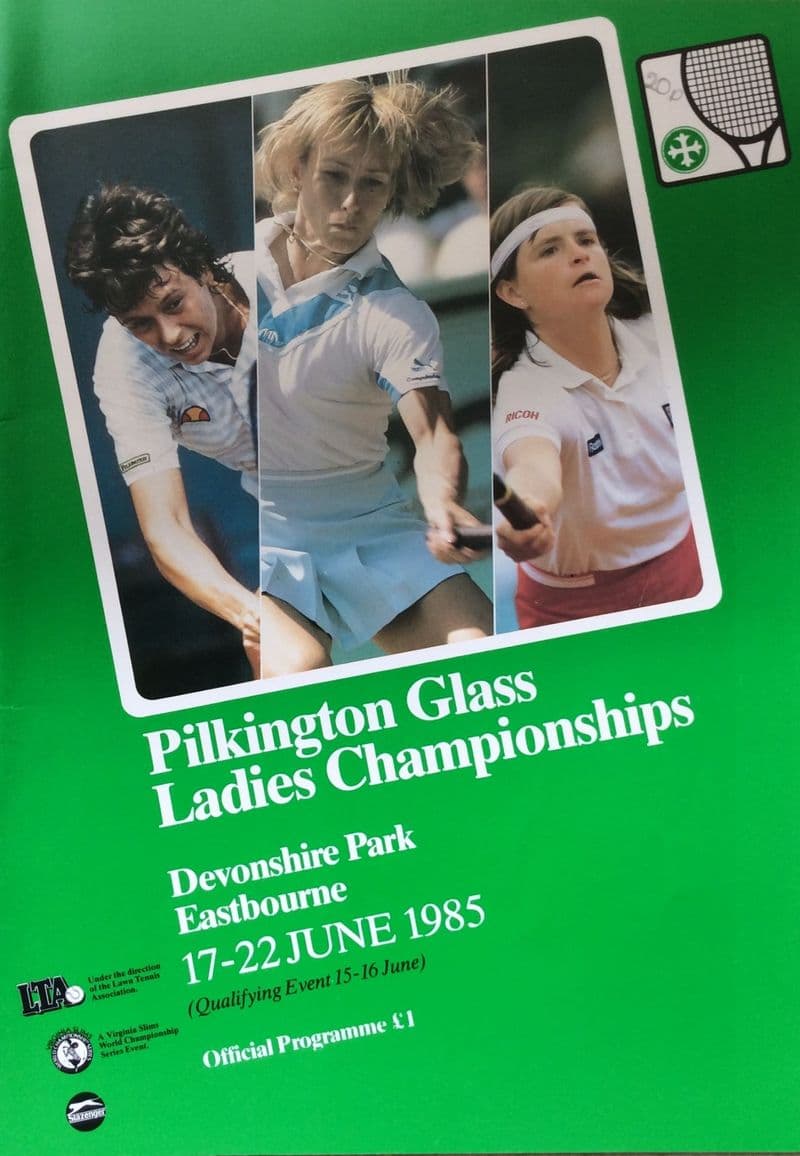 Pilkington Glass Ladies' Championships Eastbourne (1985, 17th-22nd June)