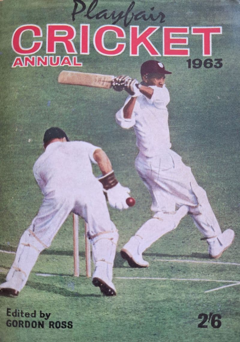 Playfair Cricket Annual 1963 ed by Gordon Ross