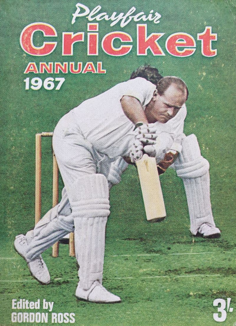Playfair Cricket Annual 1967 ed by Gordon Ross