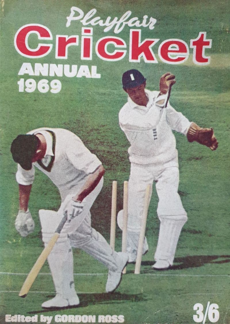 Playfair Cricket Annual 1969 ed by Gordon Ross