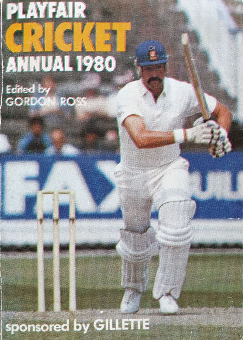 Playfair Cricket Annual 1980 ed by Gordon Ross