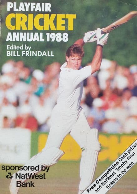 Playfair Cricket Annual 1988 ed by Bill Frindall