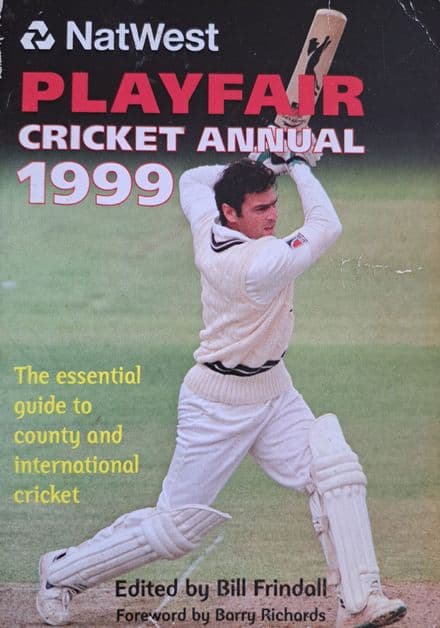 Playfair Cricket Annual 1999 ed by Bill Frindall