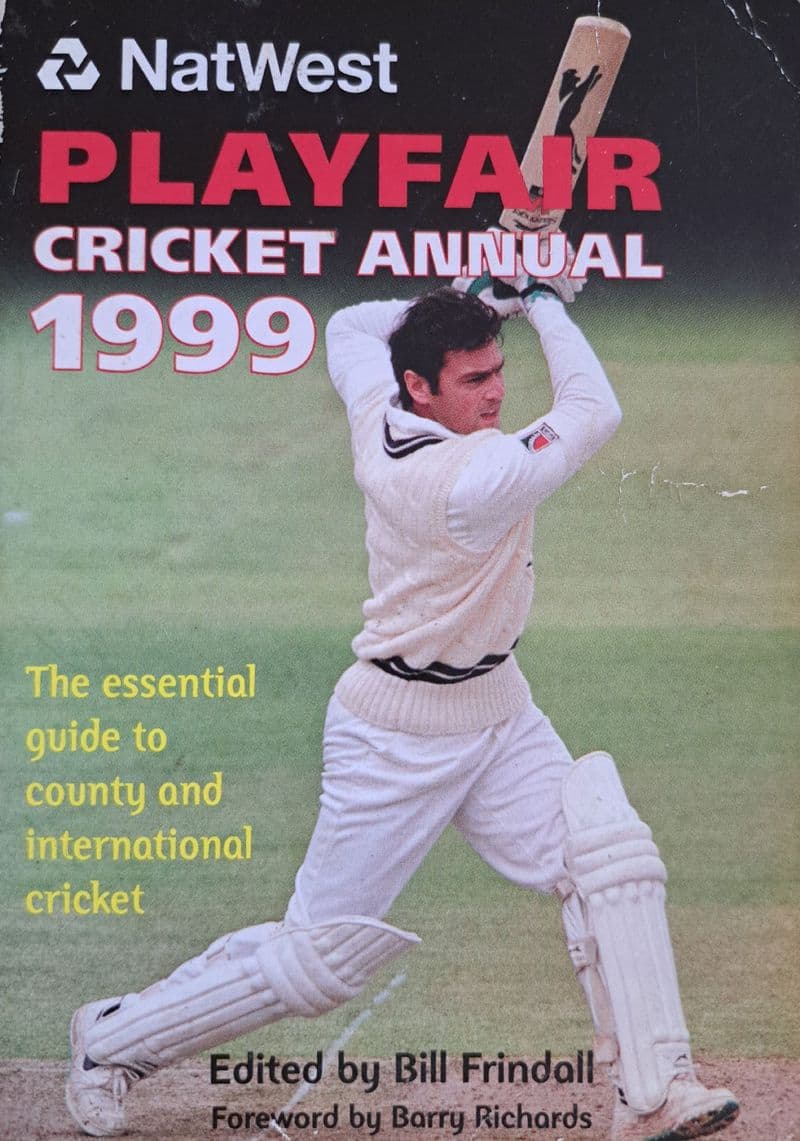 Playfair Cricket Annual 1999 ed by Bill Frindall