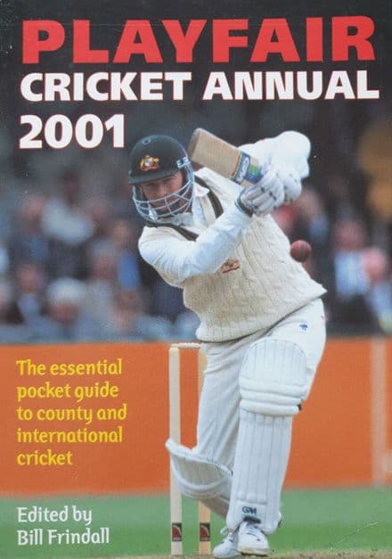 Playfair Cricket Annual 2001 ed by Bill Frindall