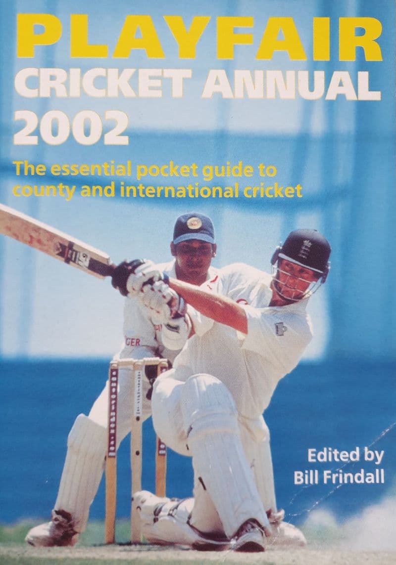 Playfair Cricket Annual 2002 ed by Bill Frindall