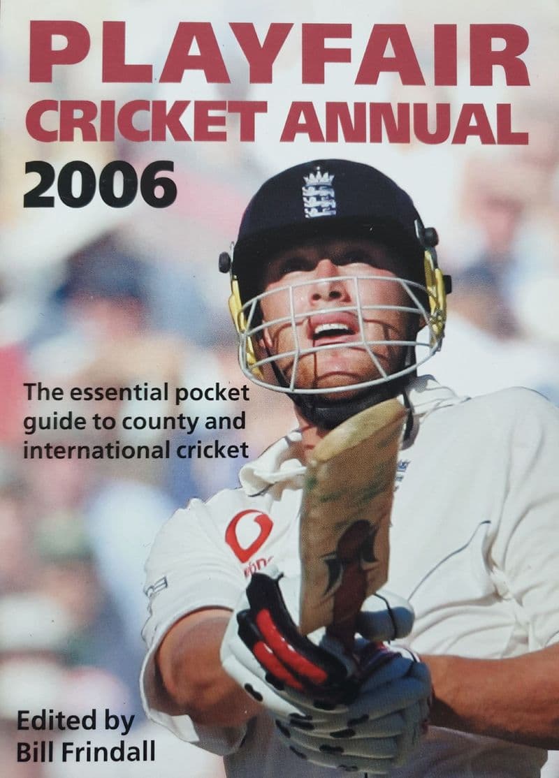 Playfair Cricket Annual 2006 ed by Bill Frindall