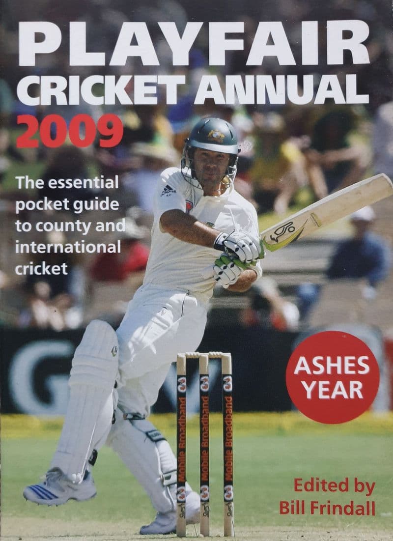 Playfair Cricket Annual 2009 ed by Bill Frindall