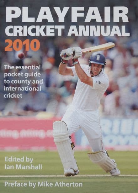 Playfair Cricket Annual 2010 ed by Ian Marshall