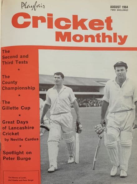 Playfair Cricket Monthly (1964, Aug)