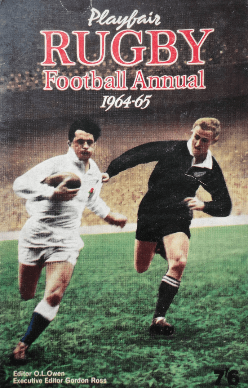 Playfair Rugby Annual 1964-65 ed by OL Owen