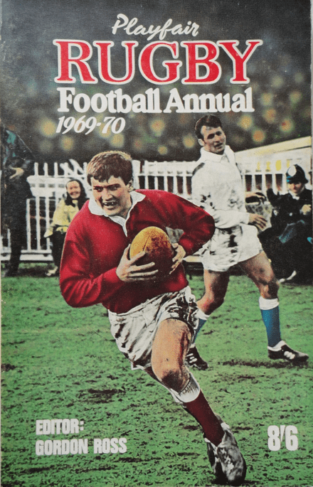 Playfair Rugby Annual 1969-70 ed by Gordon Ross