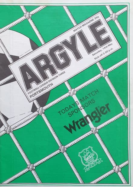 Plymouth v Portsmouth, Div 3 (1981, Mar 21st)