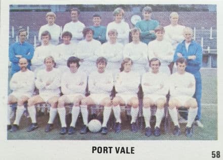 Port Vale (Football Swap Card)