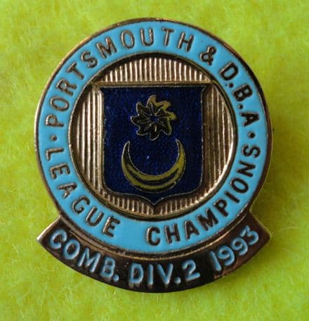 Portsmouth & DBA Enamel Pin Badge