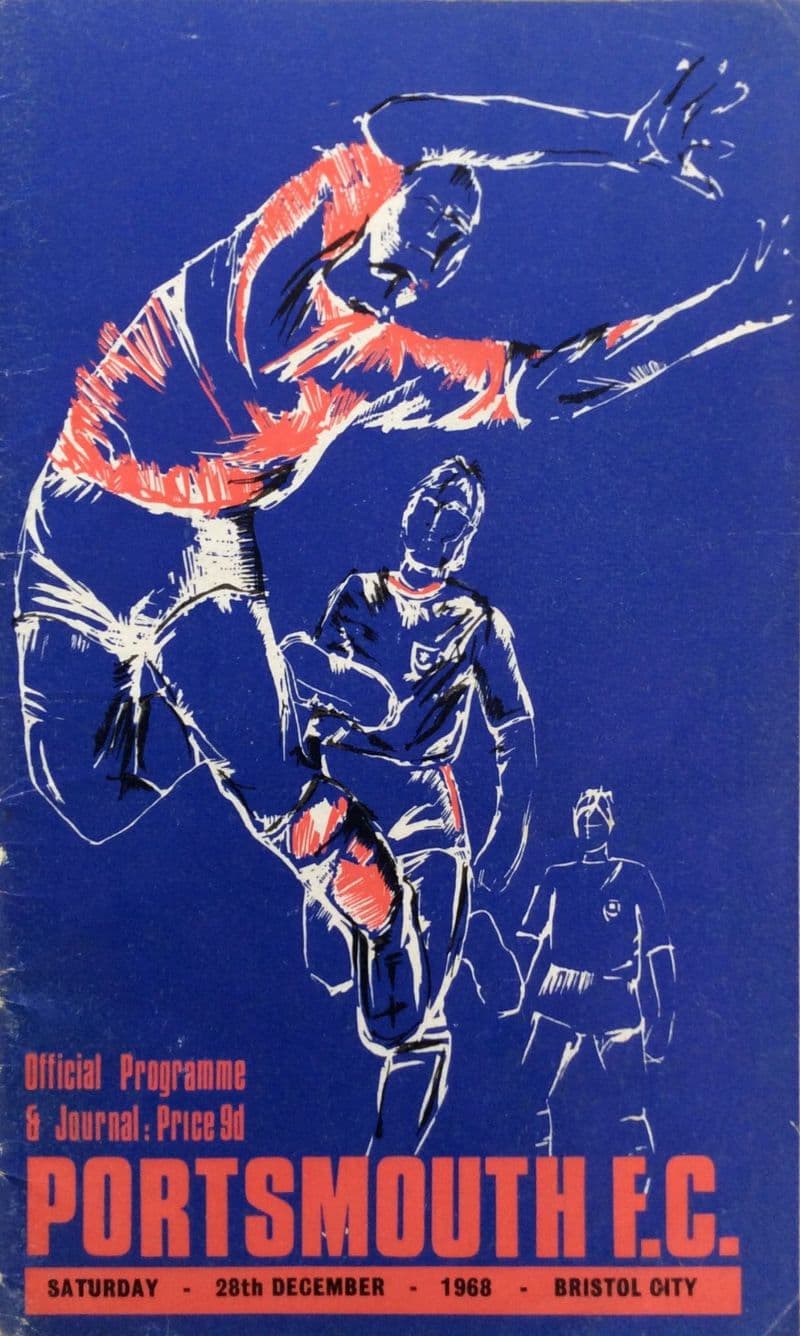 Portsmouth v Bristol City, Div 2 (1968, Dec 28th)