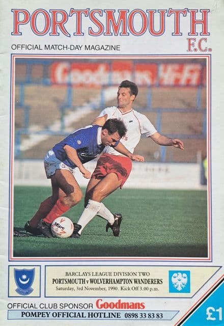 Portsmouth v Sheffield United, Div 1 (2001, Oct 20th)