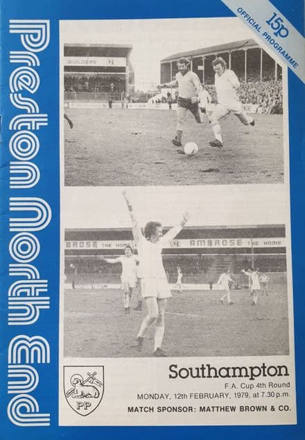 Preston v Southampton, FA Cup (1979, Feb 12th)