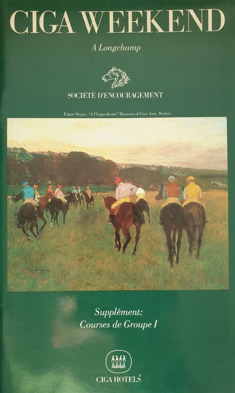 Prix de L'arc de Triomphe Racecard (1989)