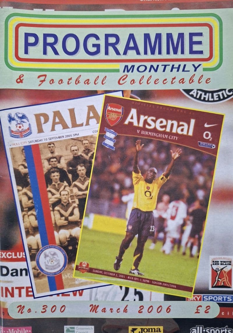 Programme Monthly & Football Collectable No.300 (Mar, 2006)