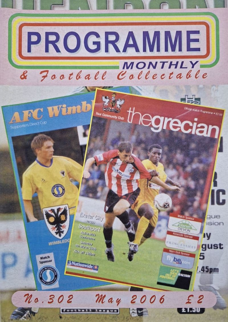 Programme Monthly & Football Collectable No.302 (May, 2006)