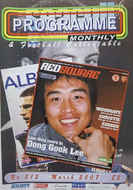 Programme Monthly & Football Collectable No.312 (Mar, 2007)