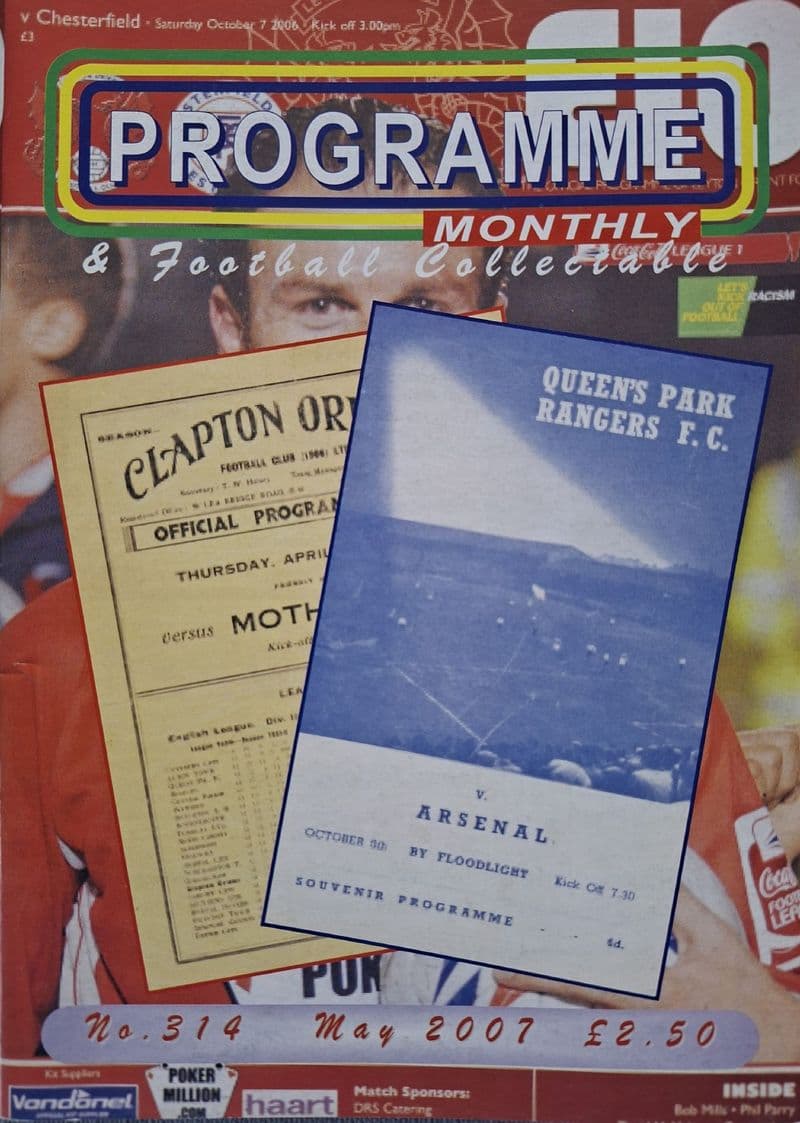 Programme Monthly & Football Collectable No.314 (May, 2007)