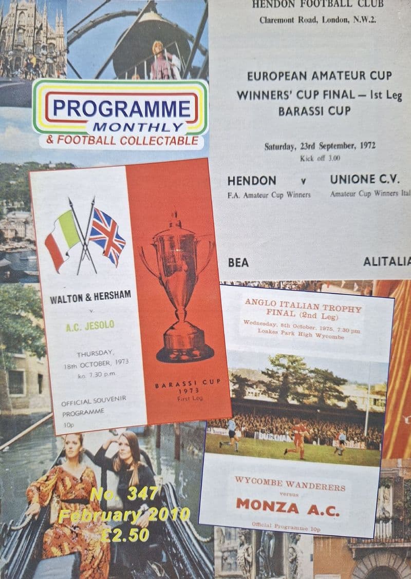 Programme Monthly & Football Collectable No.347 (Feb, 2010)