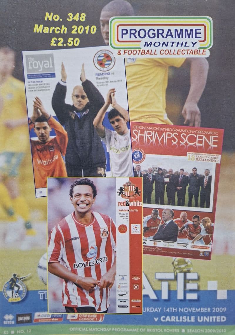 Programme Monthly & Football Collectable No.348 (Mar, 2010)