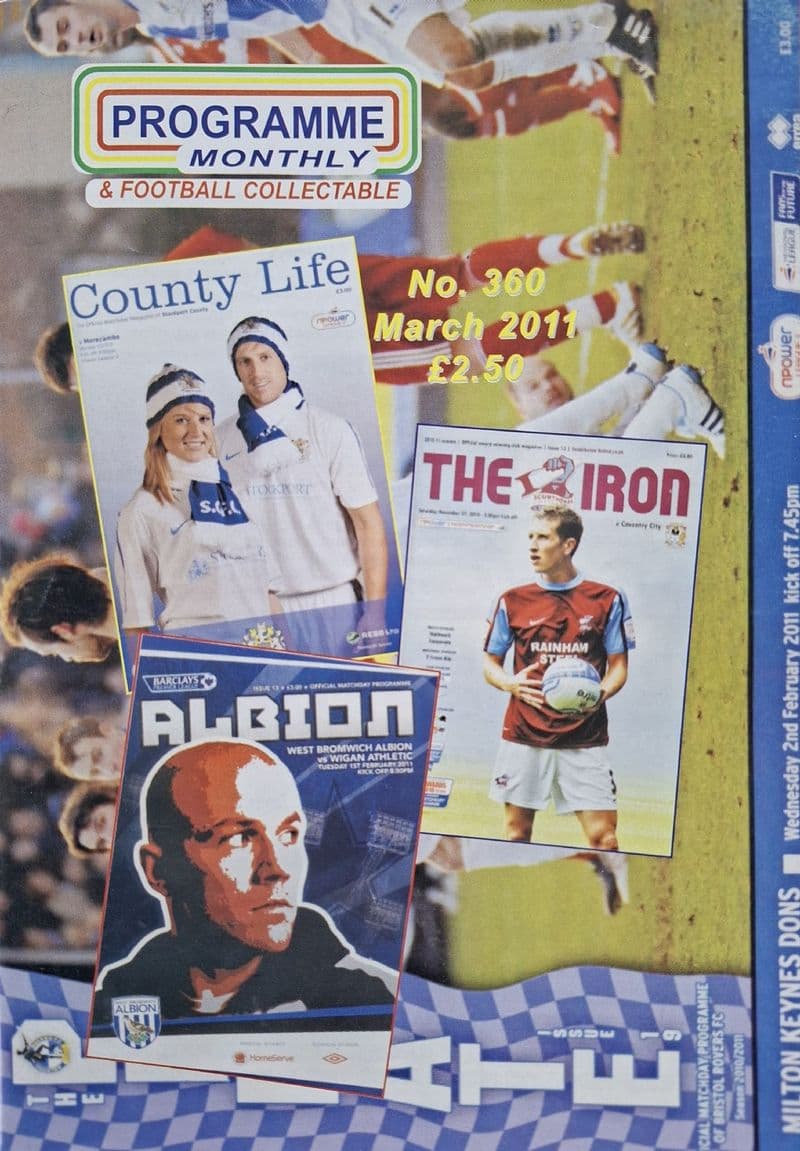 Programme Monthly & Football Collectable No.360 (Mar, 2011)