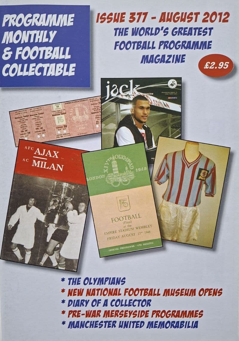 Programme Monthly & Football Collectable No.377 (Aug, 2012)