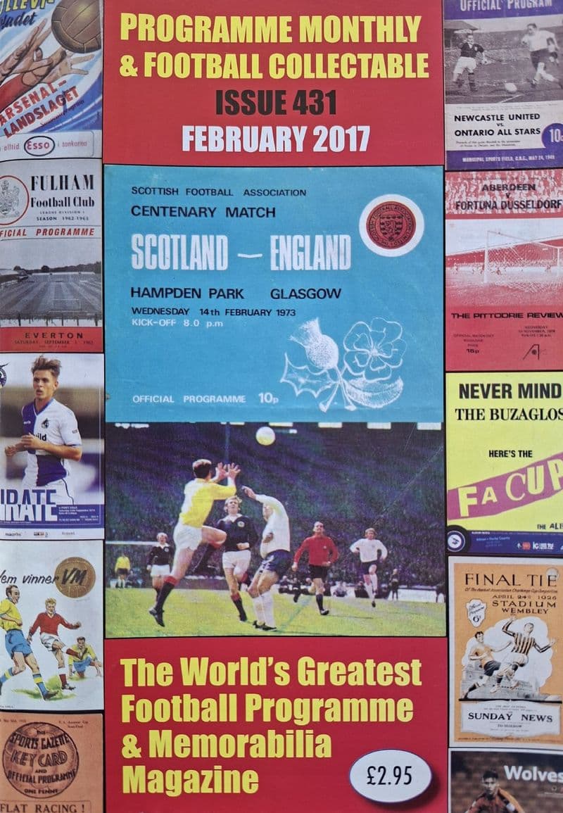 Programme Monthly & Football Collectable No.431 (Feb, 2017)