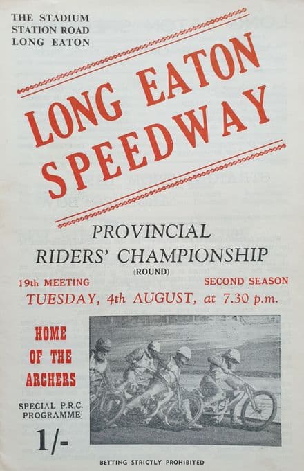 Provincial Riders Championship (1964, Aug 4th)