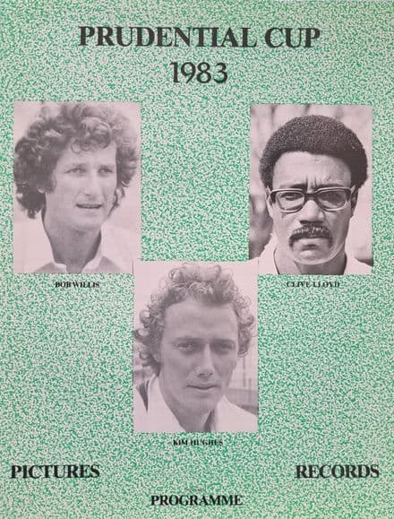 Prudential World Cup Guide (1983, Jun 9th-25th)