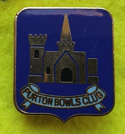 Purton Bowls Club Enamel Pin Badge