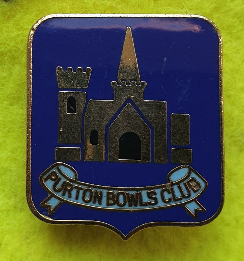 Purton Bowls Club Enamel Pin Badge