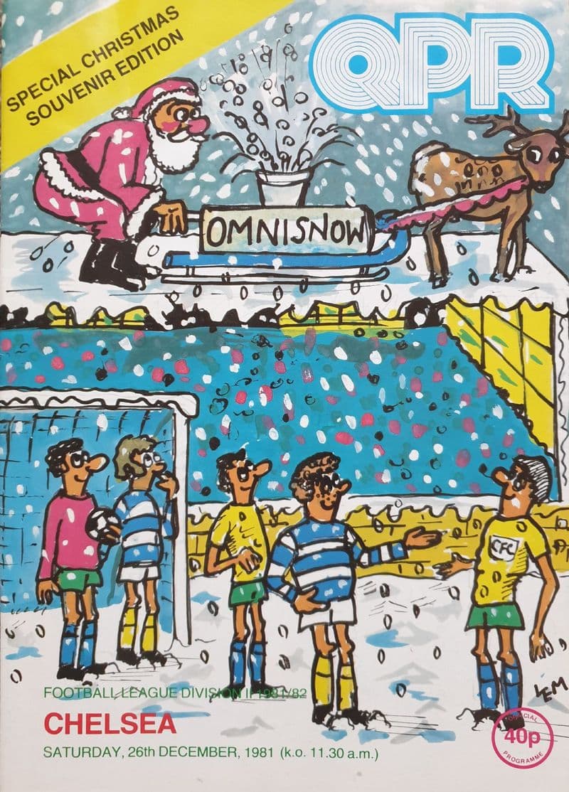 QPR v Chelsea, Div 2 (1981, Dec 26th)
