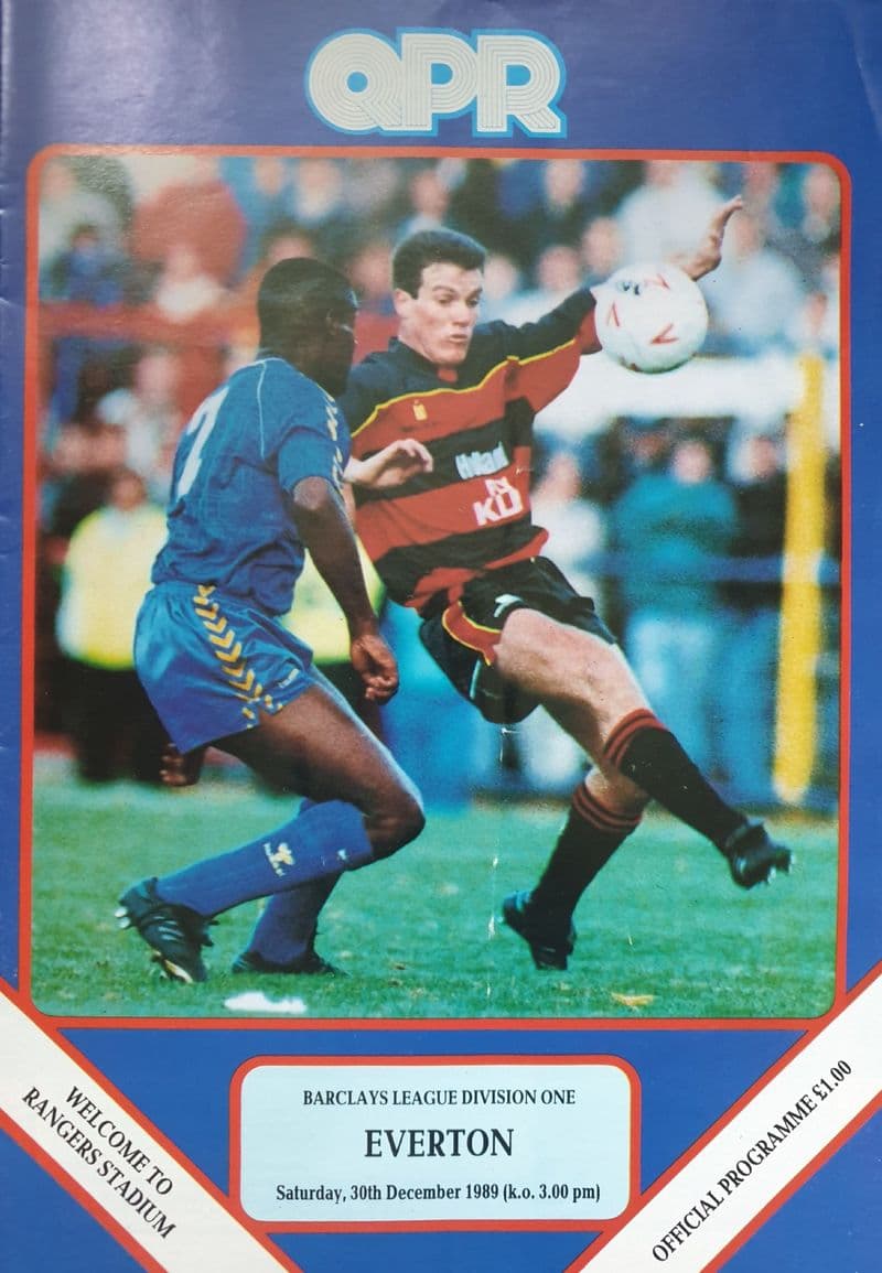 QPR v Everton, Div 1 (1989, Dec 30th)
