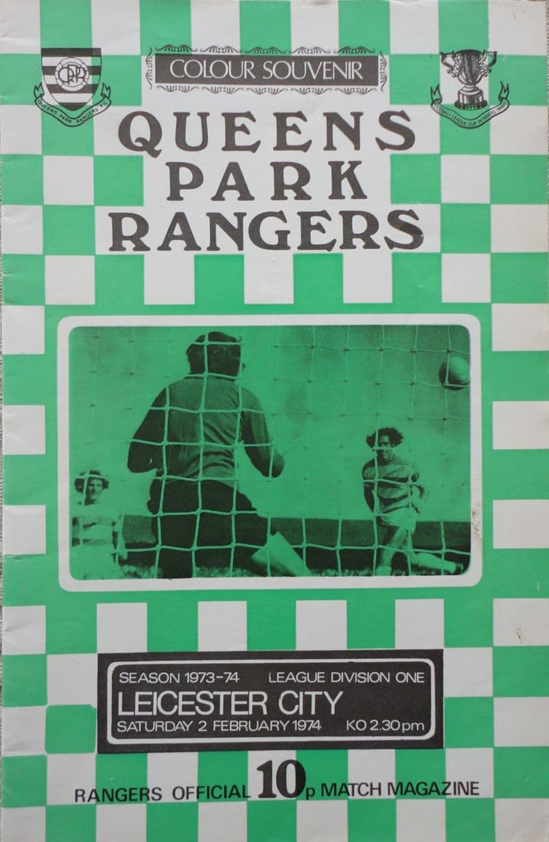 QPR v Leicester City, Div 1 (1974, Feb 2nd)