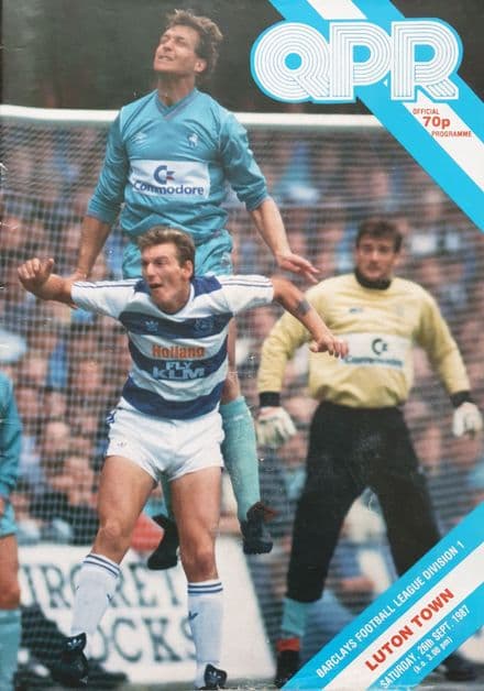 QPR v Luton, Div 1 (1987, Sep 26th)