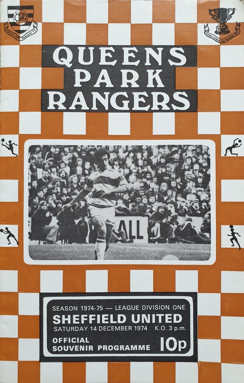 QPR v Sheffield United, Div 1 (1974, Dec 14th)