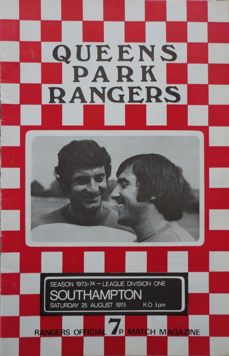 QPR v Southampton, Div 1 (1973, Aug 25th)
