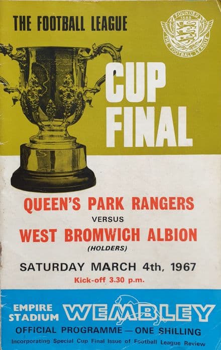 QPR v WBA, League Cup Final (1967, Mar 4th)